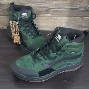New Vans Ultrarange Exo Green Black Waterproof Outdoor Ankle Hiking Boot Shoes